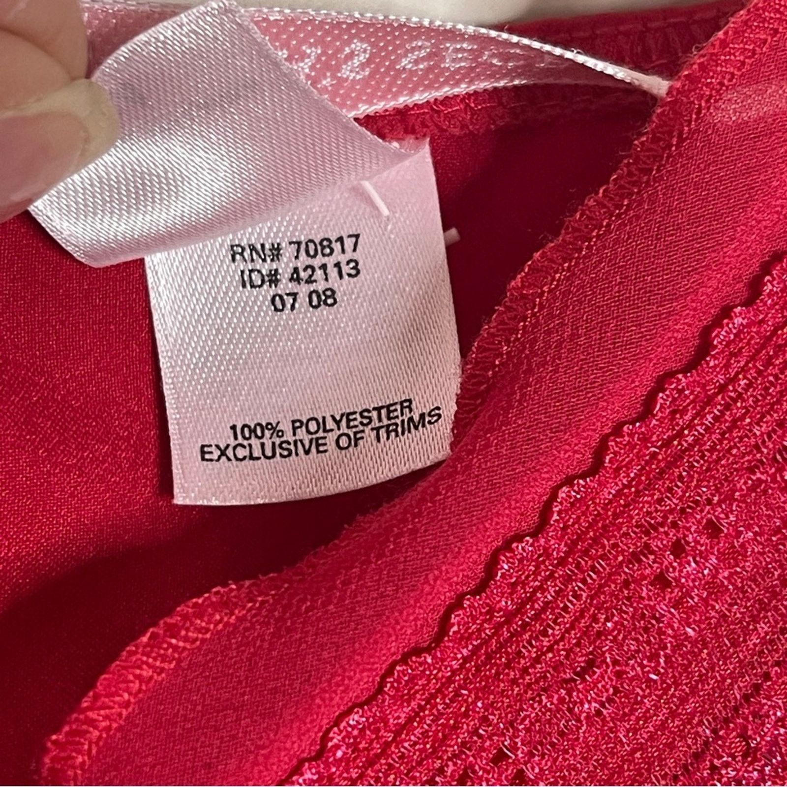 Victoria's Secret Victoria Secret Mini Slip Dress Lace Chiffon Size M / US 6-8 / IT 42-44 - 4 Thumbnail