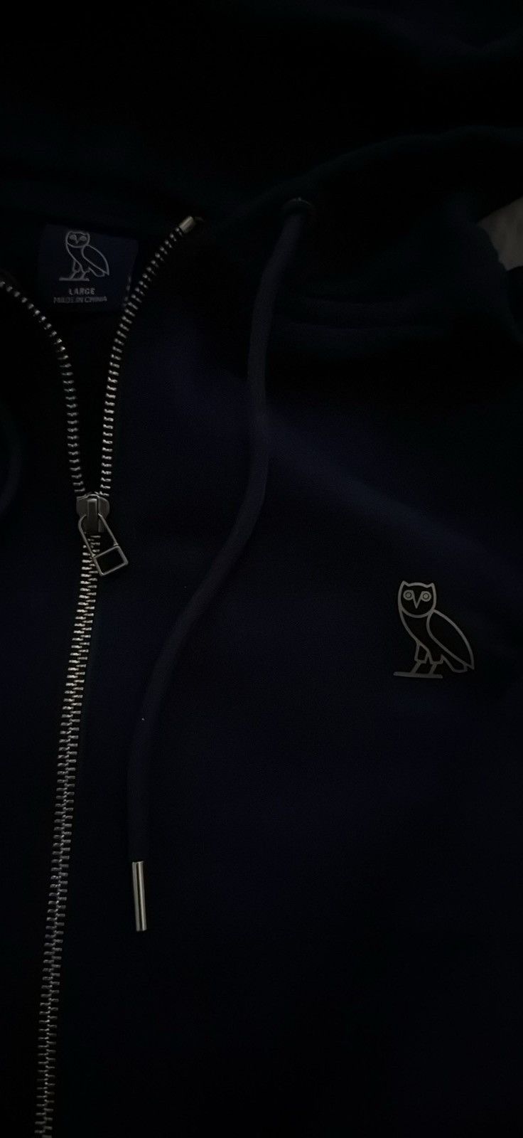 October's Very Own OVO Black & Gold Zipper Hoodie Size US L / EU 52-54 / 3 - 4 Thumbnail