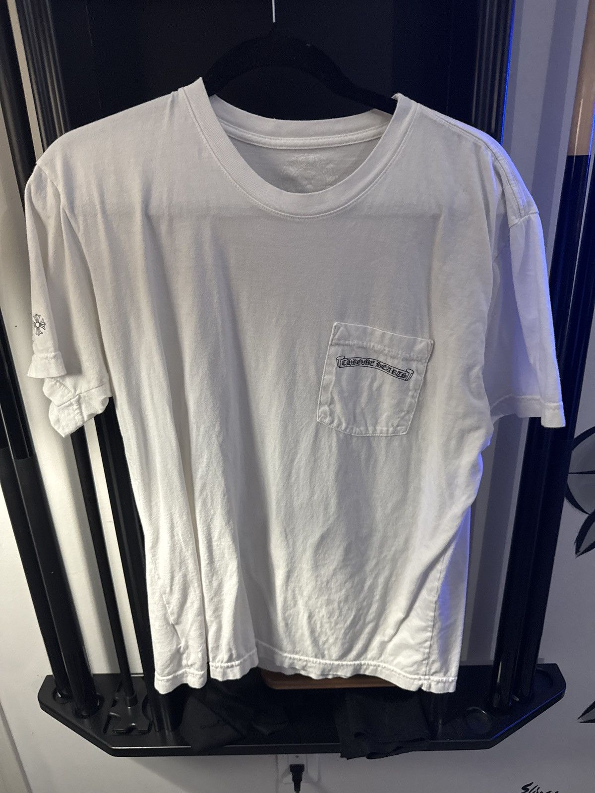 Chrome Hearts Chrome Hearts T Shirt With Purple Dagger Size US L / EU 52-54 / 3 - 2 Thumbnail