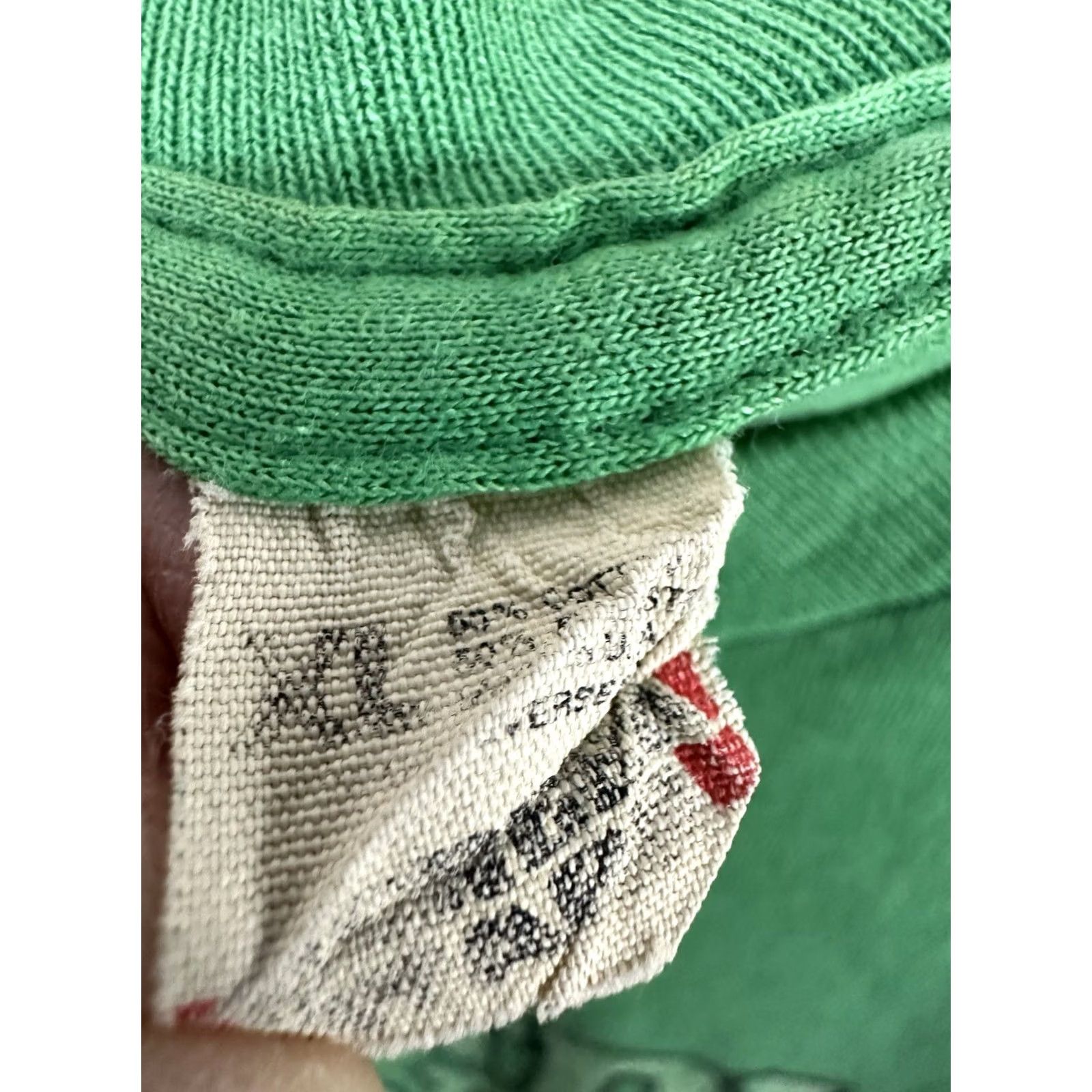 Vintage VTG 80s New York City St Patrick's Day Parade Paper Thin Burnout T-Shirt XL Shirt Mens Green Burnout 80s St Patrick's Day VTG NY City Size US XL / EU 56 / 4 - 3 Thumbnail