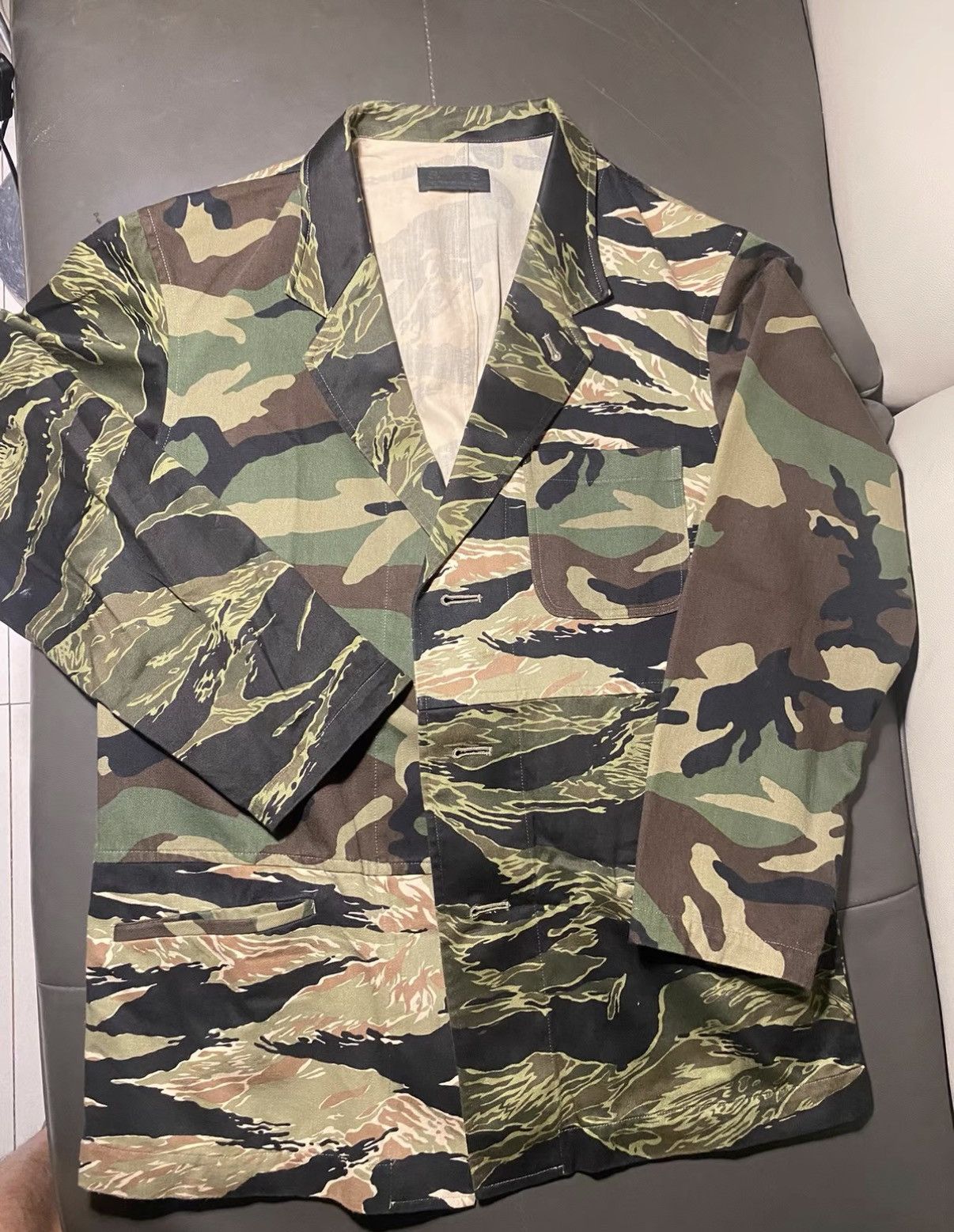 Yohji Yamamoto Yohji Yamamoto # s'yte Army green blazer J35 Size US M / EU 48-50 / 2 - 1 Thumbnail