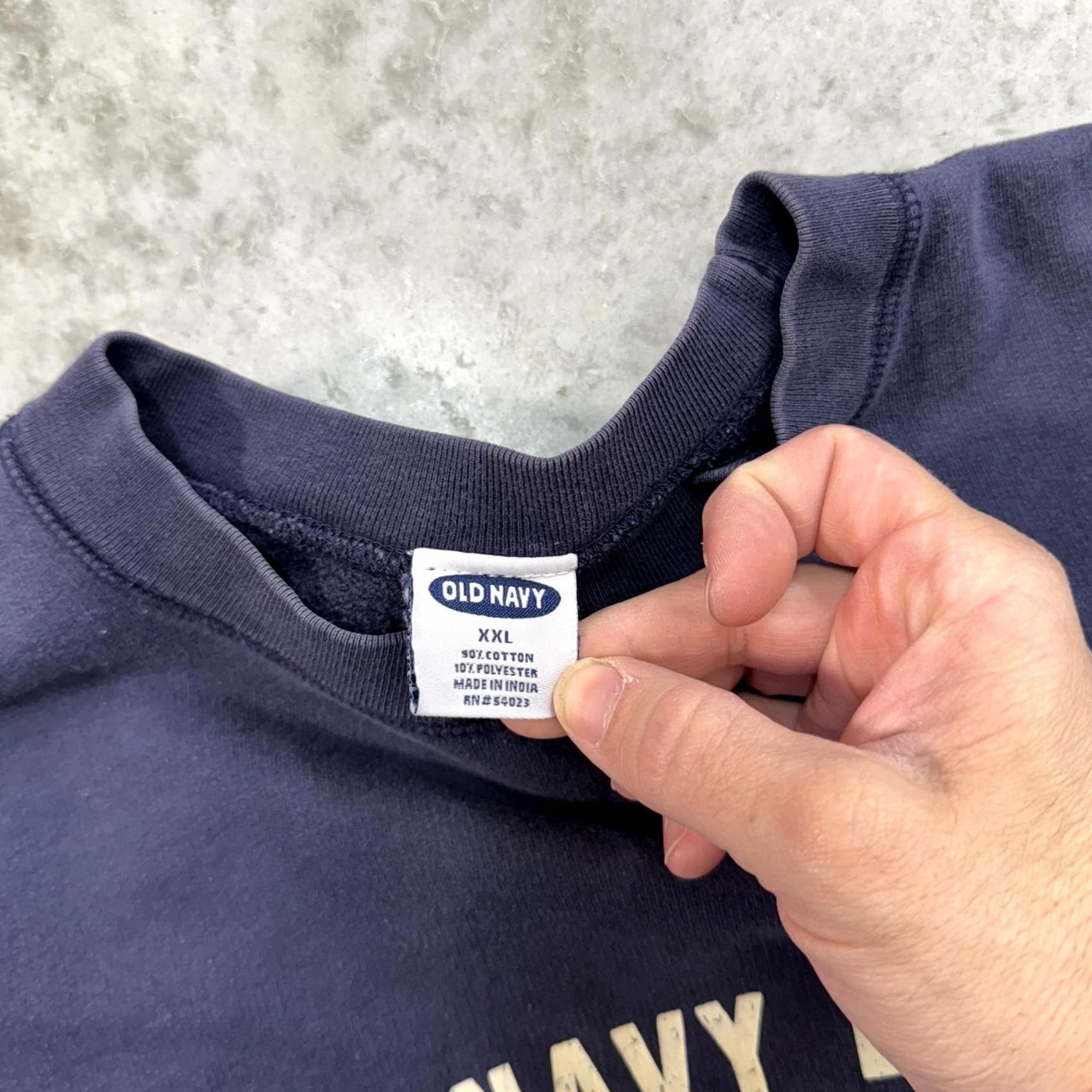 Old Navy Old Navy Sweatshirt Mens 2XL Crewneck Pullover Trademark 94 Casual Blue Graphic Print Cotton Polyester Size US XXL / EU 58 / 5 - 4 Thumbnail
