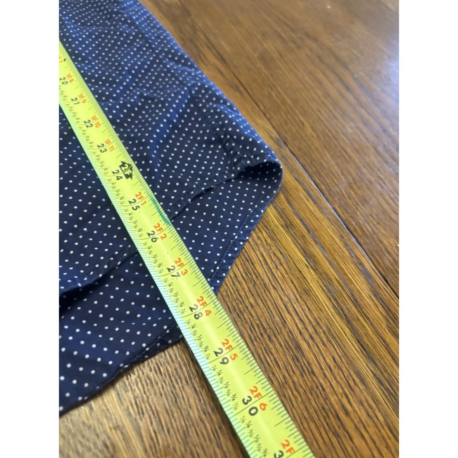 Gap VINTAGE Gap Shirt Polka Dot 90s Atomic Normcore Button-Up Collared Long Sleeve S Blue Men Size US S / EU 44-46 / 1 - 4 Thumbnail