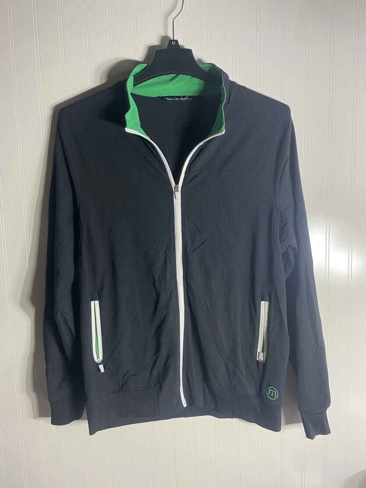 TravisMathew Travis Mathew Mens M Golf Jacket Full Zip Track Stretchy Size US M / EU 48-50 / 2 - 1 Thumbnail