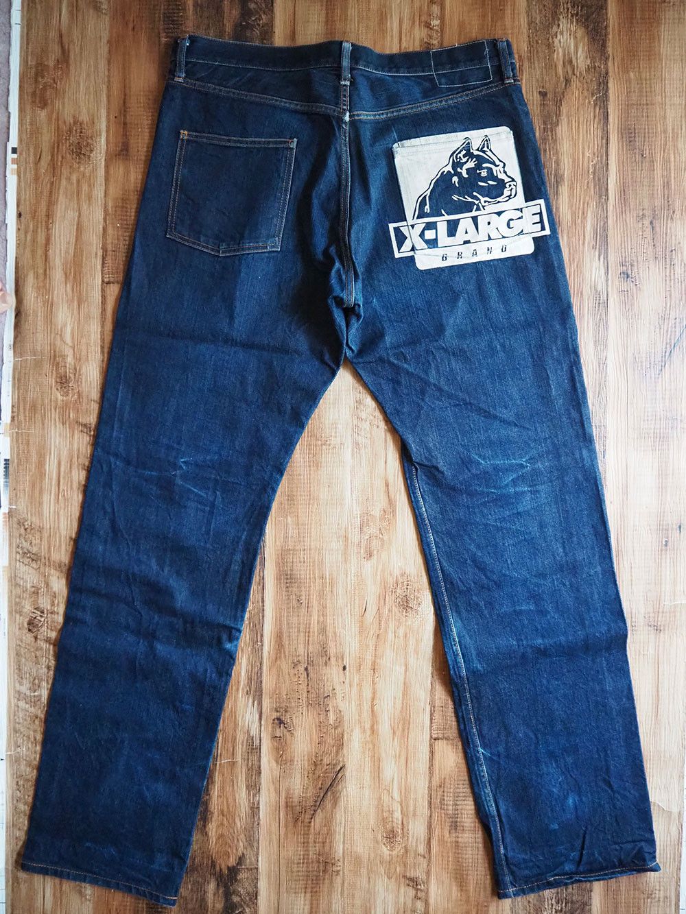Xlarge XLARGE 0101604 W38 x L35 Pitbull Paint Selvedge Jeans Size US 38 / EU 54 - 1 Thumbnail