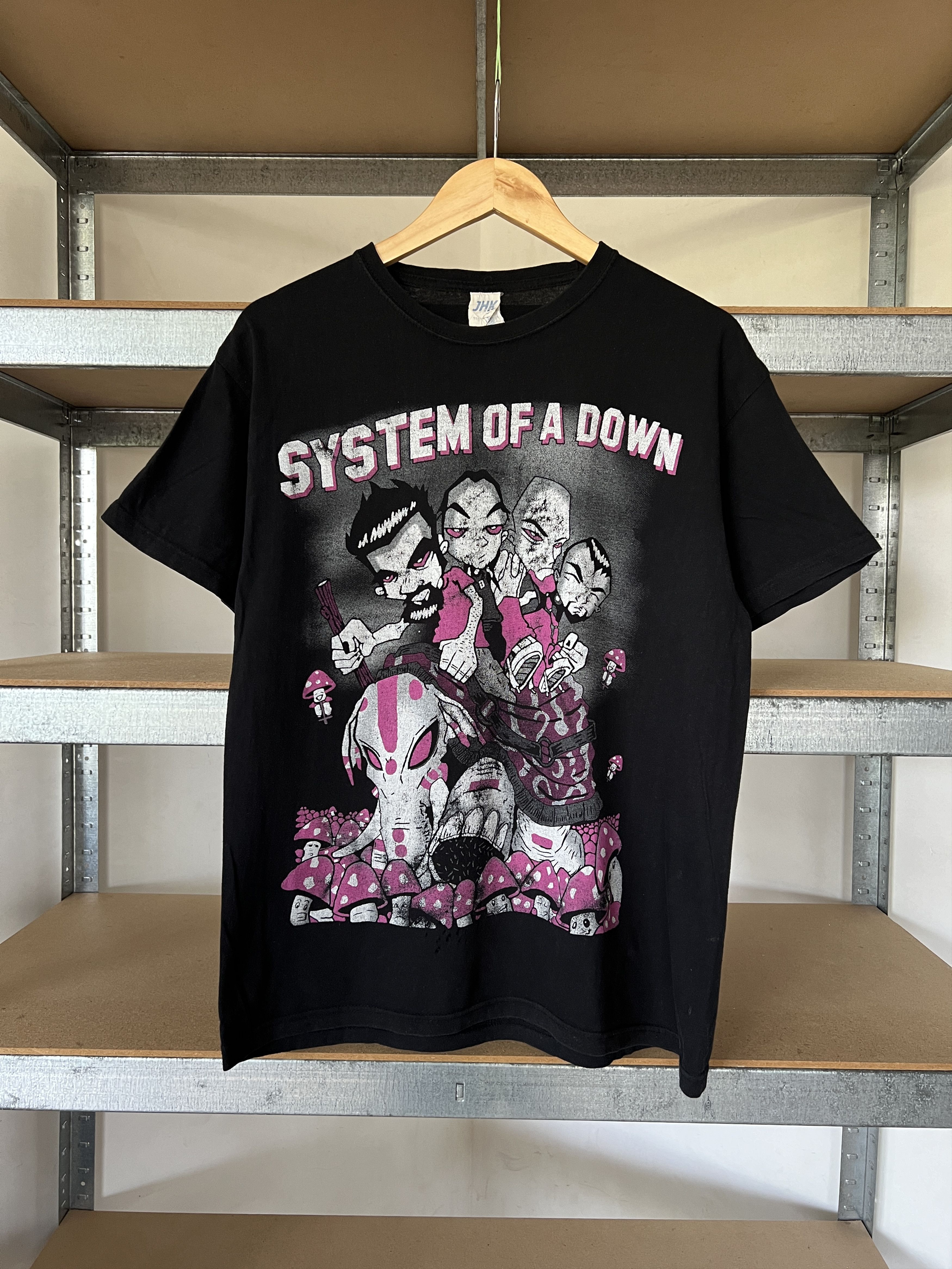 Band Tees System of a Down Vintage Y2K Rock Band Tee Size US M / EU 48-50 / 2 - 1 Thumbnail