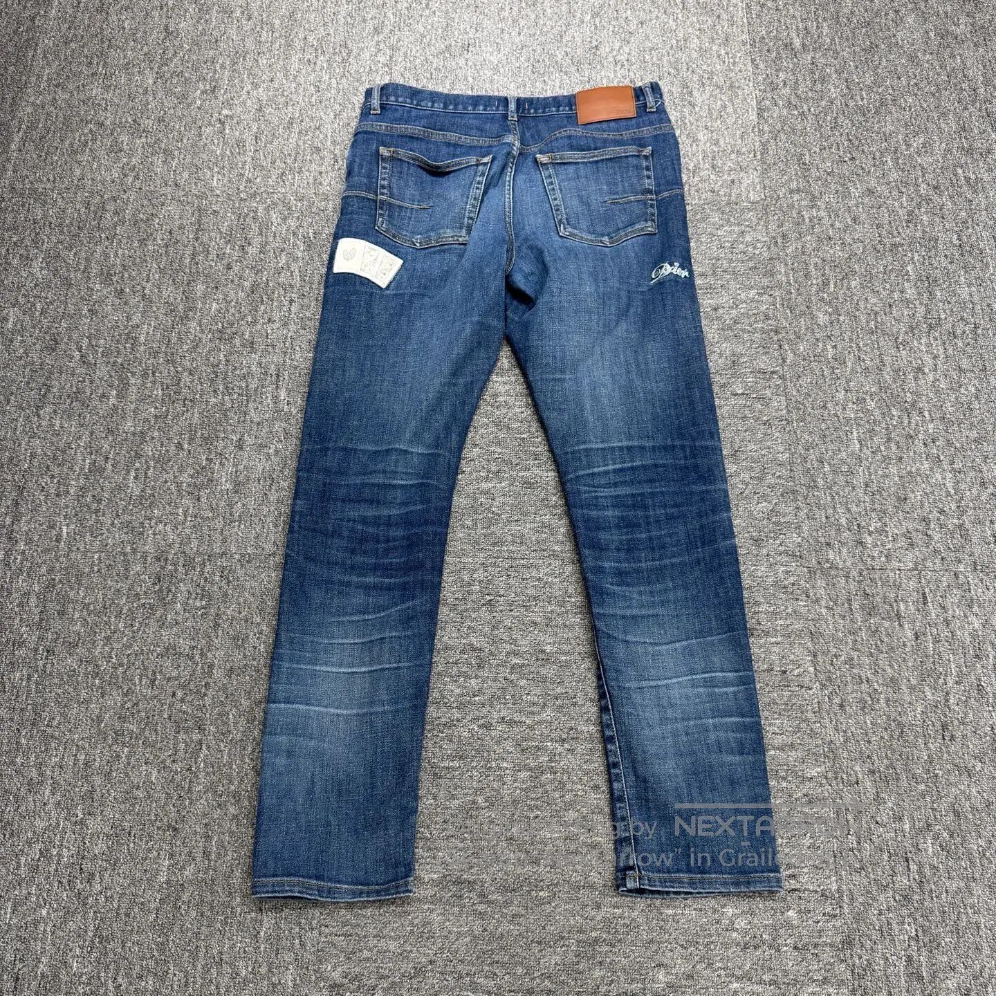 Dior Dior KENNY SCHARF Embroidered Poker Cards jeans| Size US 31 - 2 Thumbnail