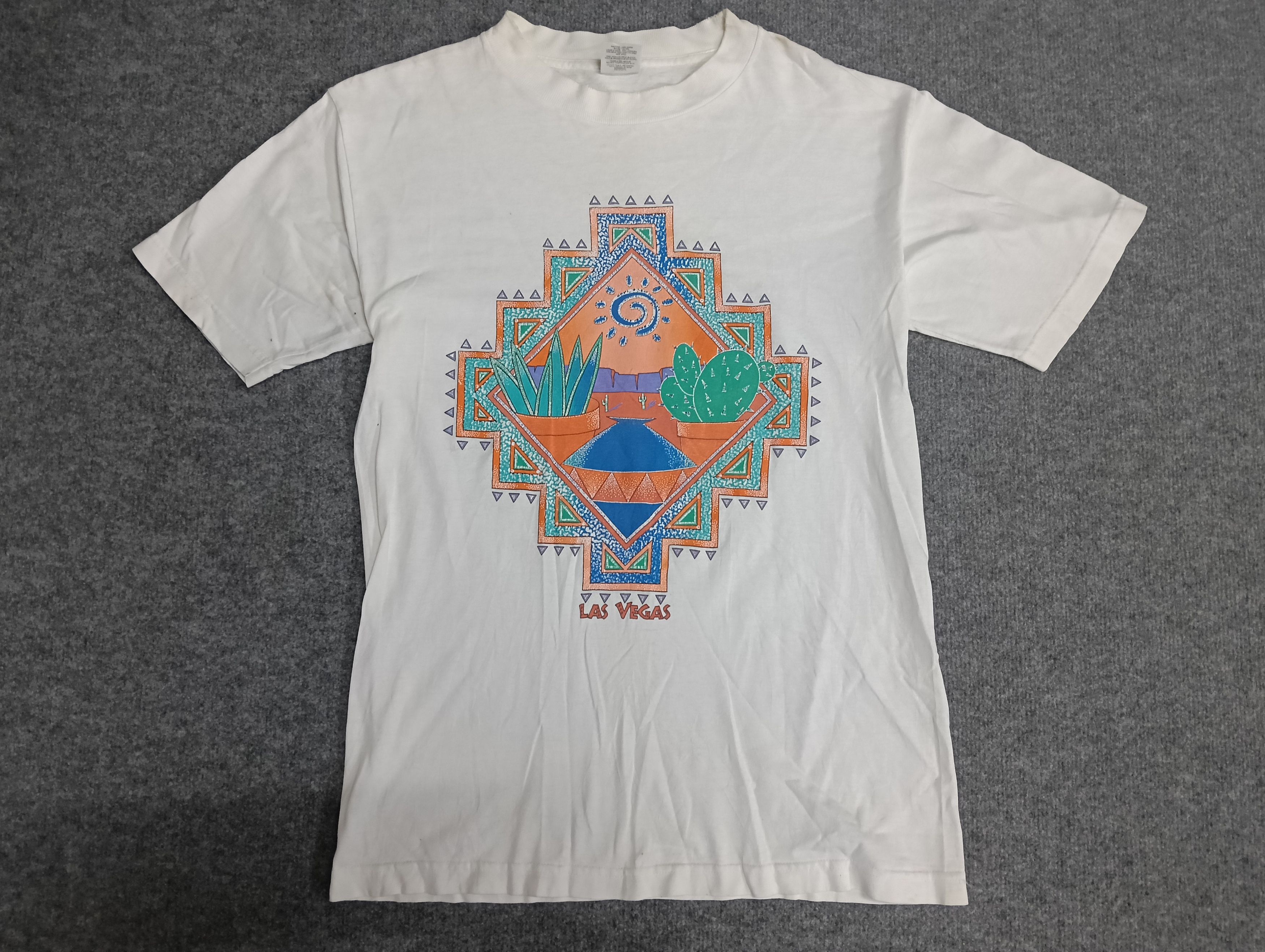 Fruition × Vintage Distressed Las Vegas Tshirt. Size US M / EU 48-50 / 2 - 1 Thumbnail
