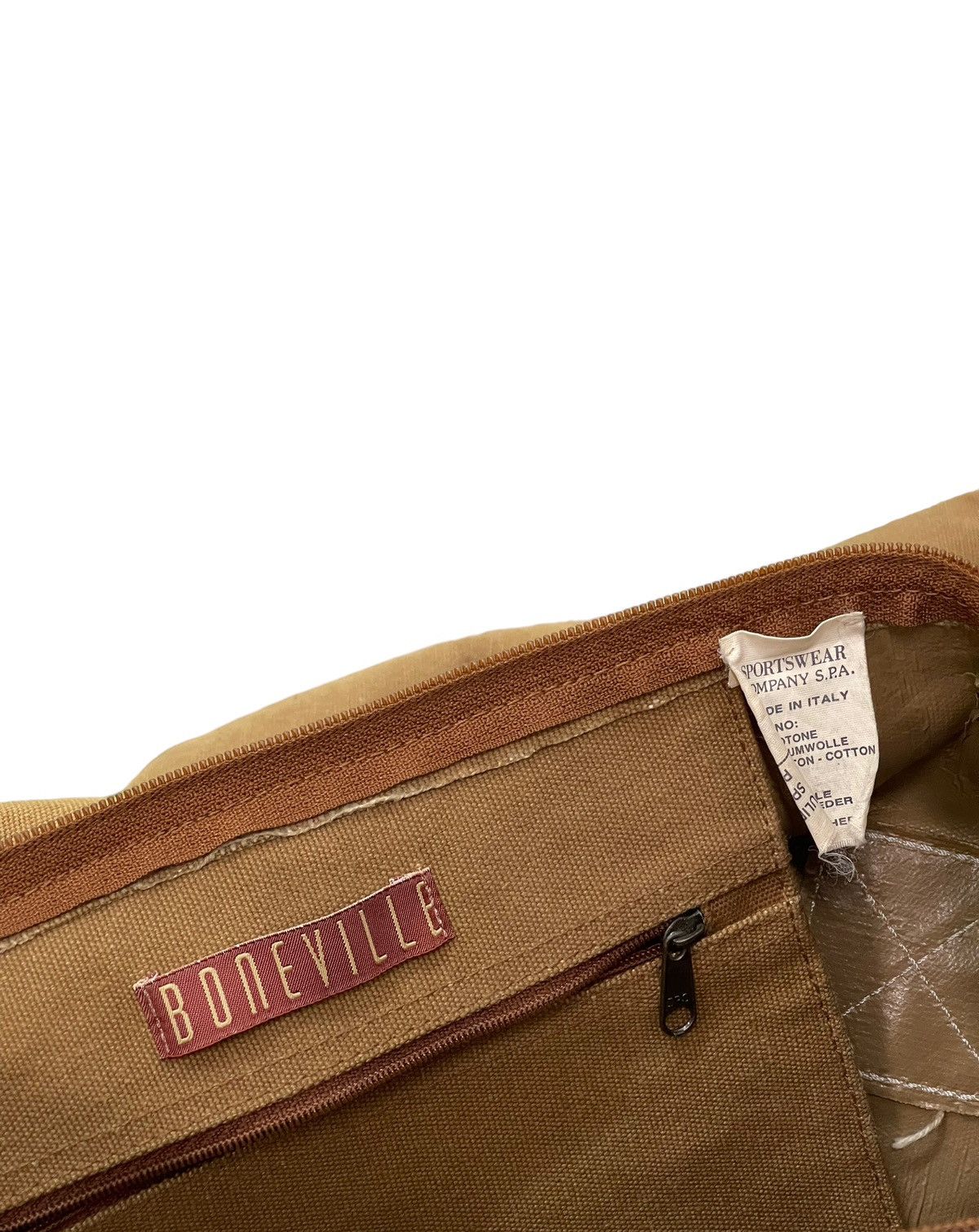 Boneville Archive Vtg 80/90s Boneville CP Company Large Duffle Bag 8🟩 Size ONE SIZE - 20 Thumbnail