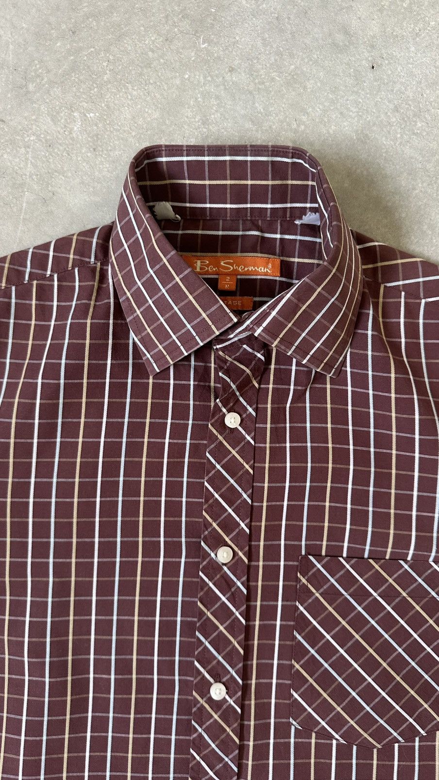 Ben Sherman VINTAGE BEN SHERMAN CHECKERED MODS SHIRT Size US M / EU 48-50 / 2 - 5 Thumbnail