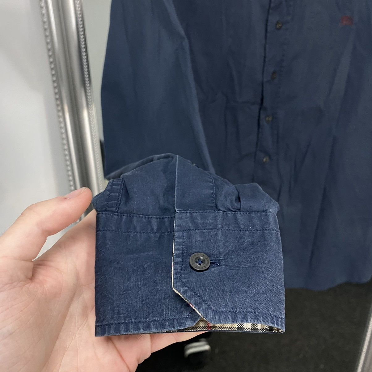 Burberry Vintage Burberry Shirt Size US L / EU 52-54 / 3 - 8 Thumbnail