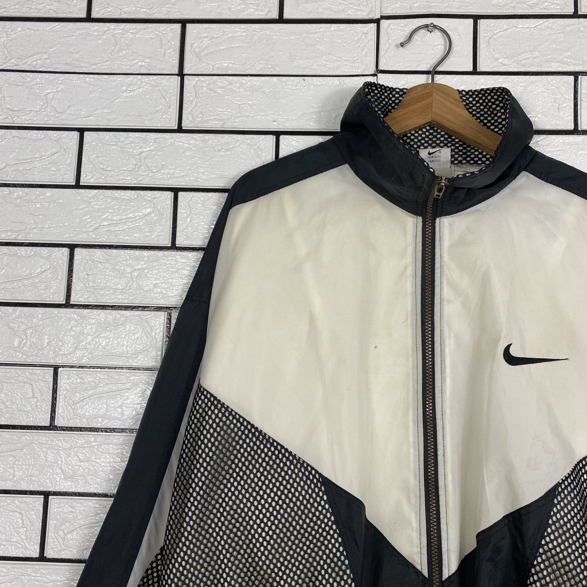 Nike 🔥VINTAGE BOMBER JACKET NIKE BIG SWOOSH Size US L / EU 52-54 / 3 - 8 Thumbnail