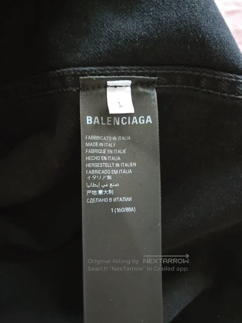 Balenciaga Balenciaga Denim Jackets Size US S / EU 44-46 / 1 - 6 Thumbnail