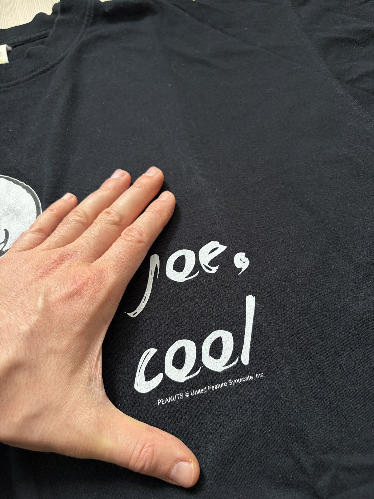Vintage Vintage SNOOPY be Joe, be cool T-shirt Size US XL / EU 56 / 4 - 5 Thumbnail