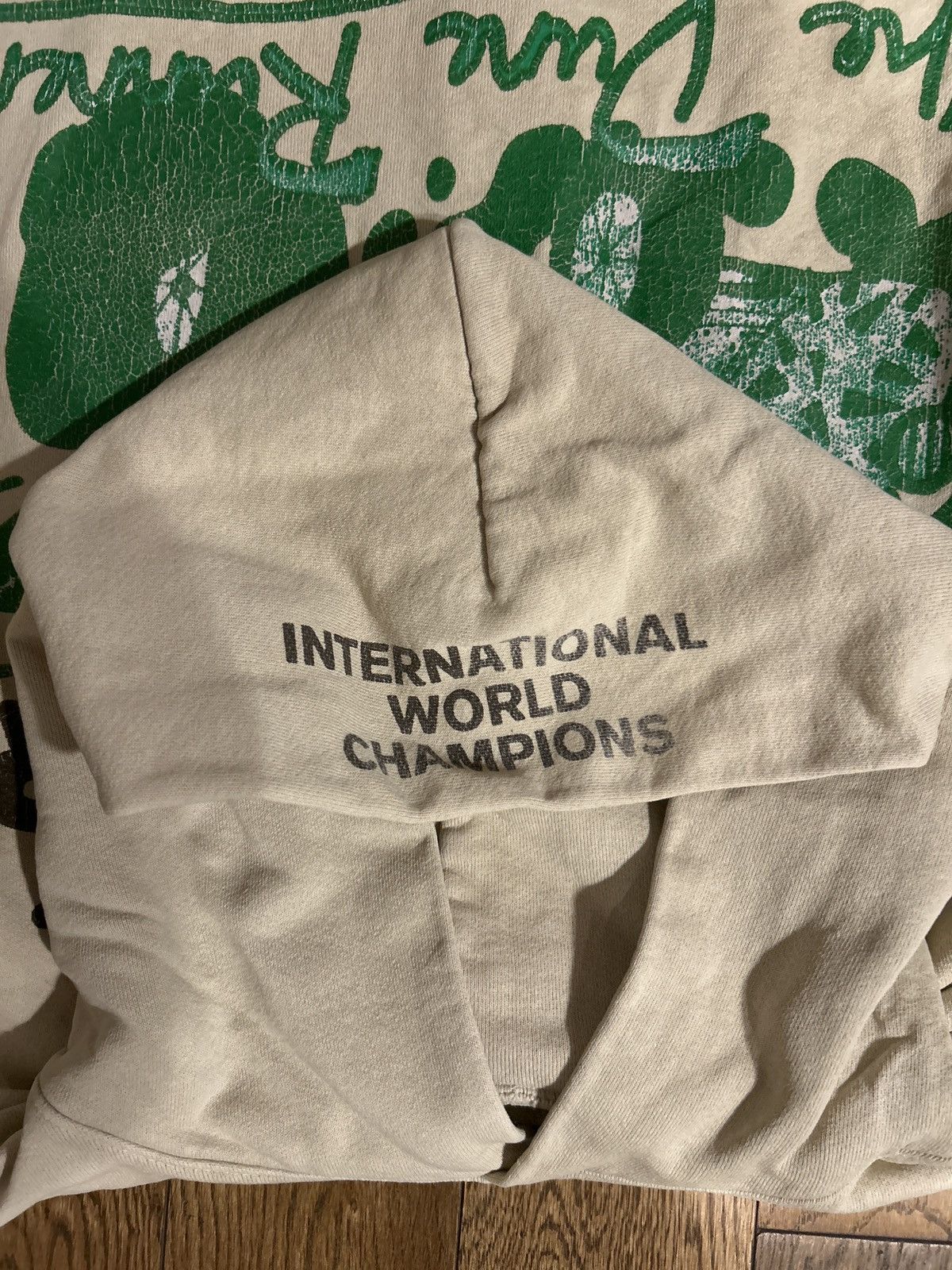 Travis Scott Travis Scott Motor Sport Hoodie ‘Medium Olive’ Size US M / EU 48-50 / 2 - 4 Thumbnail