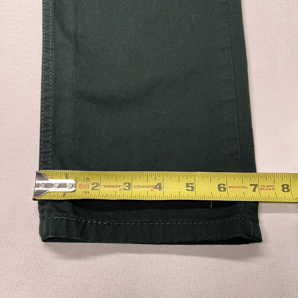 Levi's Levis Pants Green 502 Regular Taper Fit Pants Preppy Y2K Size US 29 - 18 Thumbnail