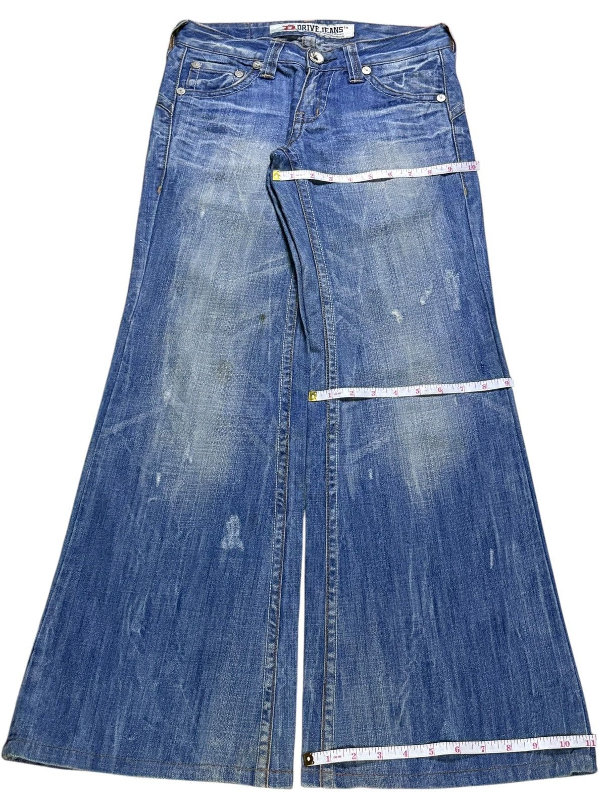 Hysteric Glamour × Japanese Brand Vintage Japanese Brand Blue Wash Bootcut Flare Jeans Size US 29 - 15 Thumbnail