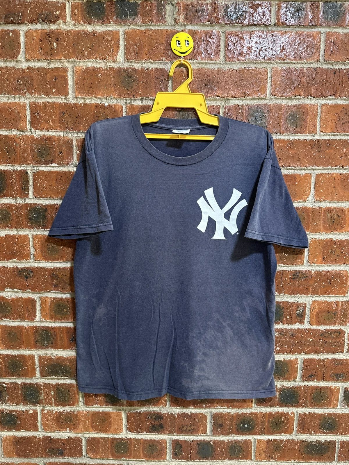 MLB × Majestic × Vintage Vintage Mlb NY Yankees Hideki Matsui Sun Faded Tee Size US XL / EU 56 / 4 - 2 Thumbnail