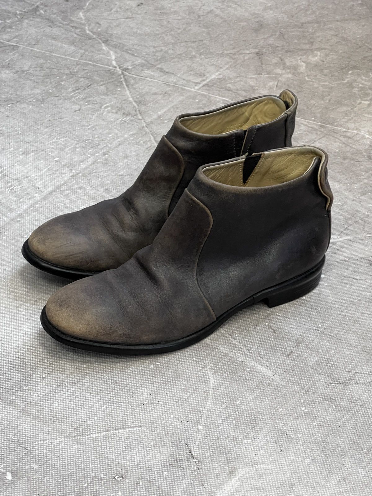 Dirk Bikkembergs Dirk Bikkembergs leather brown boots y2k biker hype style Size US 8.5 / IT 38.5 - 4 Thumbnail