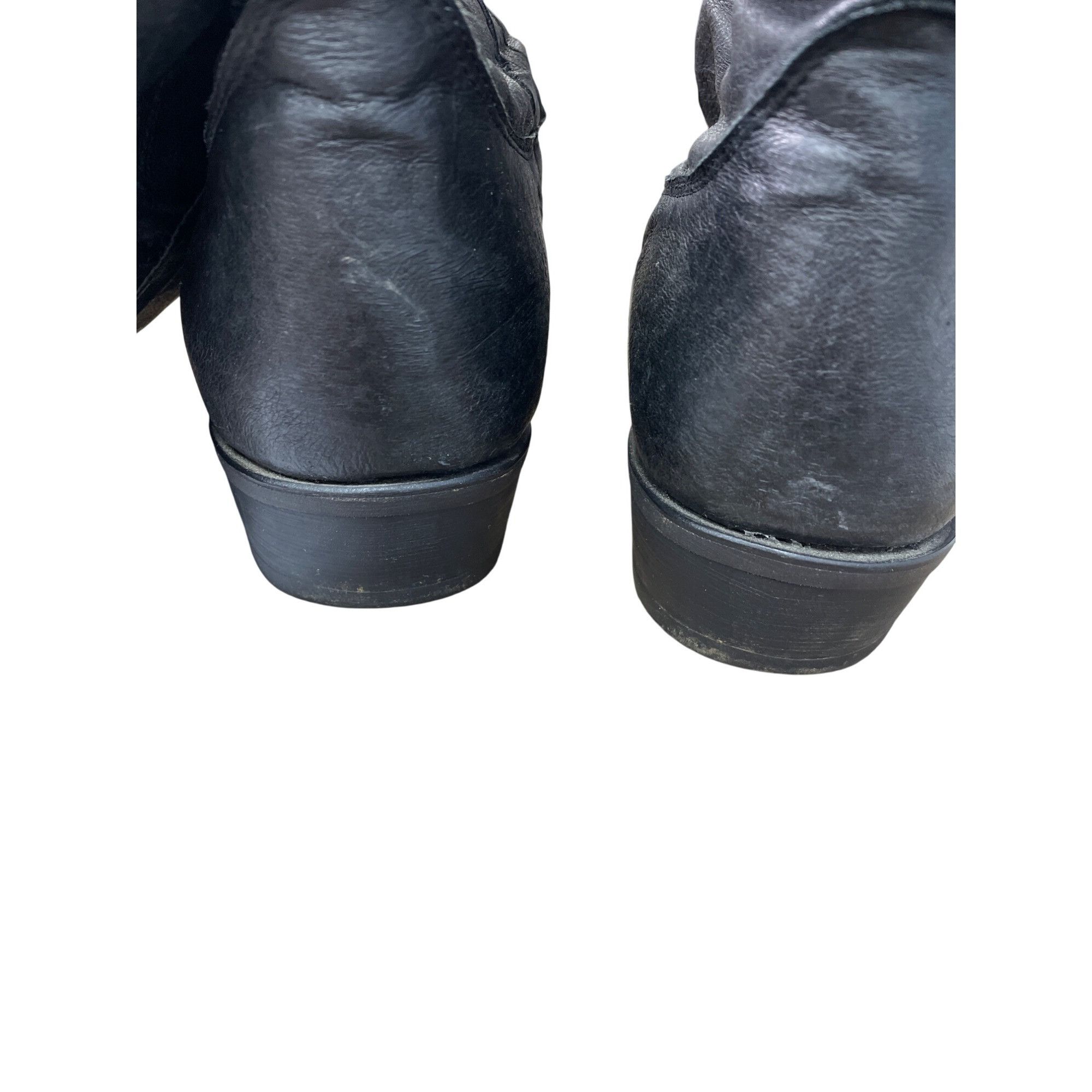 Other Dingo Mens Black Leather Mid-Calf Western Boots Size 13E SKU Size US 13 / EU 46 - 7 Thumbnail