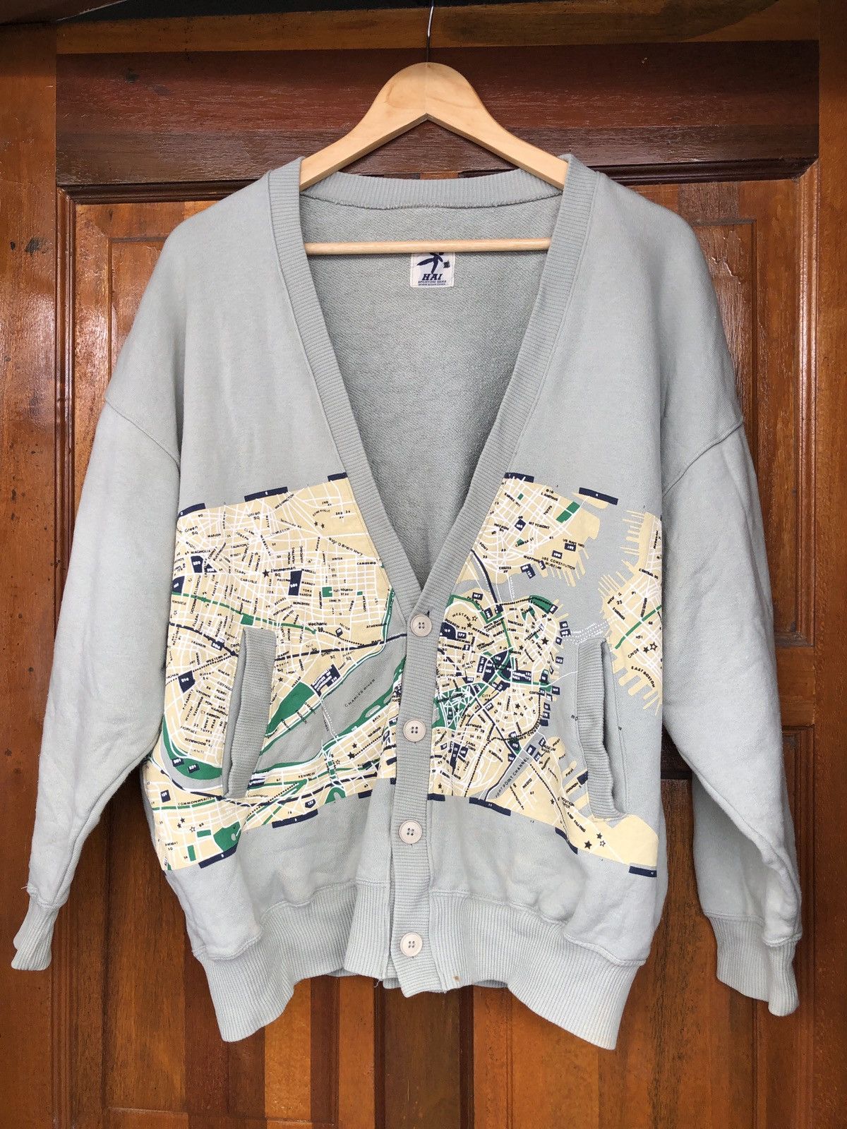 Vintage HAI SPORTING GEAR ISSEY MIYAKE CARDIGAN | Grailed