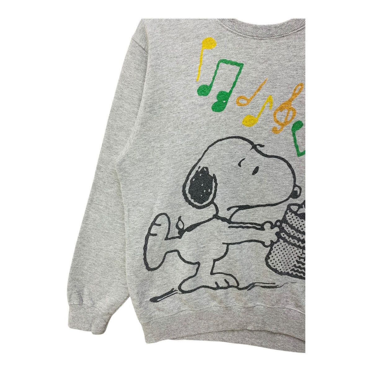 Peanuts Vintage Peanuts Snoopy Sweatshirt Big Logo Crewneck Size L Size US L / EU 52-54 / 3 - 4 Thumbnail