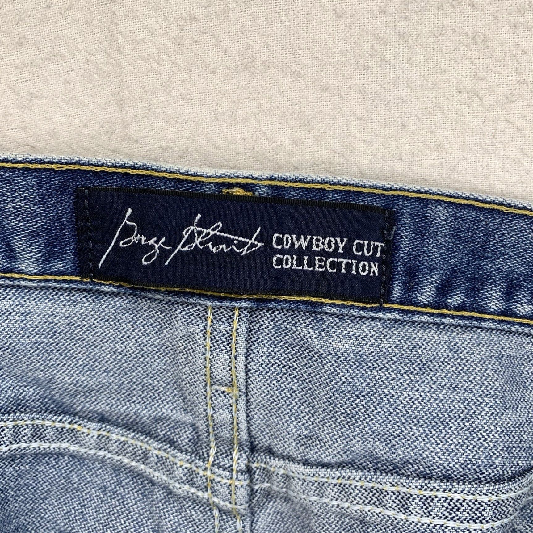 Wrangler VINTAGE Wrangler George Strait Cowboy Cut Mens Jeans 40x30 Western Retro Cotton Blue Size US 40 / EU 56 - 4 Thumbnail