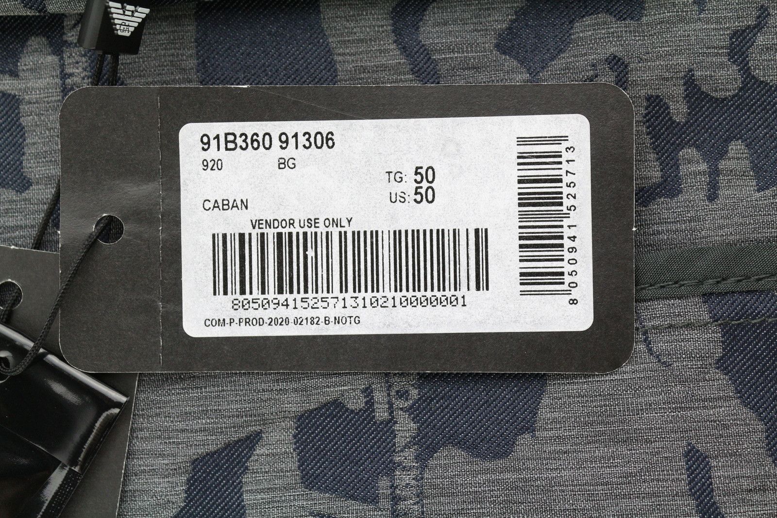 Emporio Armani EU50 Jacquard Camo Oversized Full Zip 86773 Size US M / EU 48-50 / 2 - 9 Thumbnail