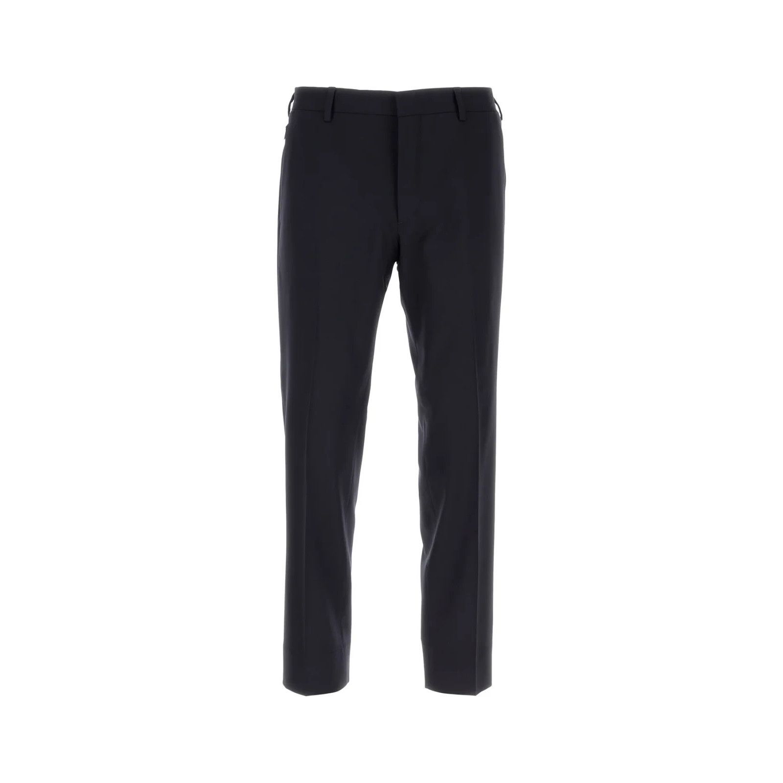 Prada PRADA Navy Blue Stretch Wool Pants New & Authentic (Men's si Size US 44 / EU 60 - 1 Thumbnail