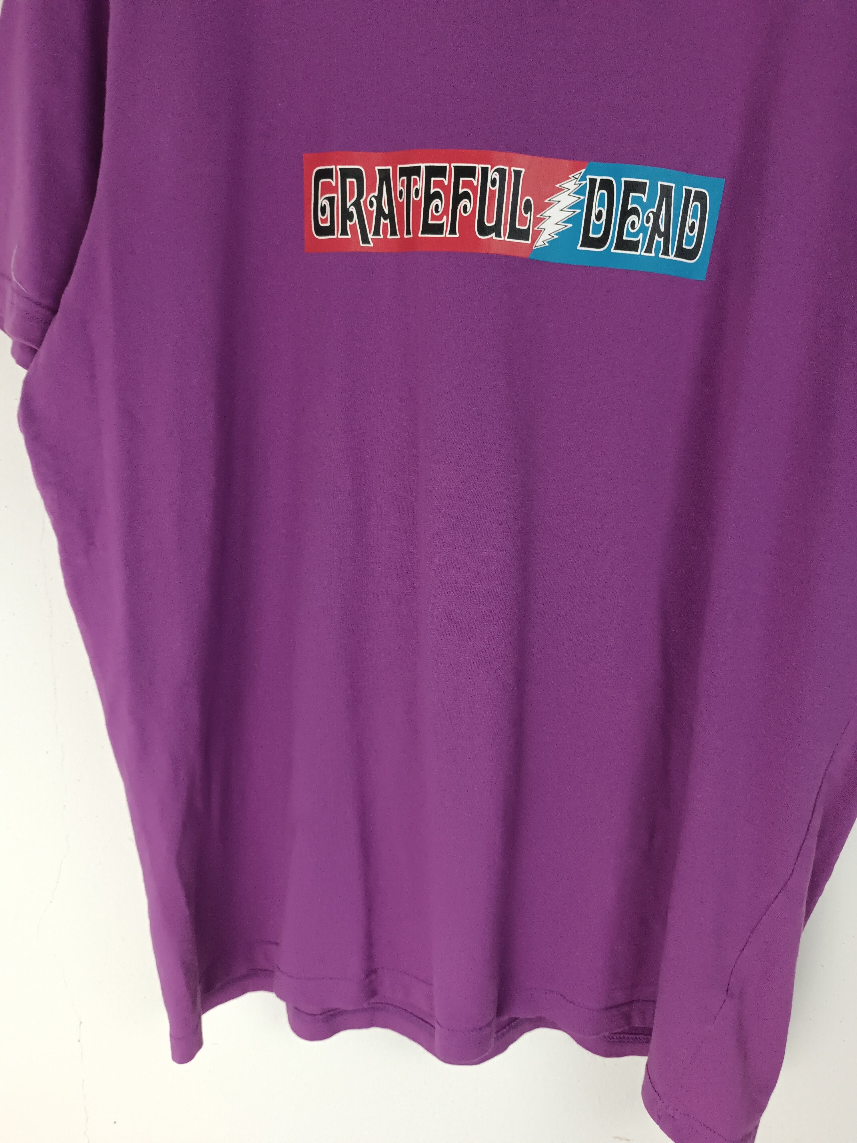 Grateful Dead VINTAGE GRATEFUL DEAD BOX LOGO CRAZY BACKHIT TEE Size US M / EU 48-50 / 2 - 5 Thumbnail
