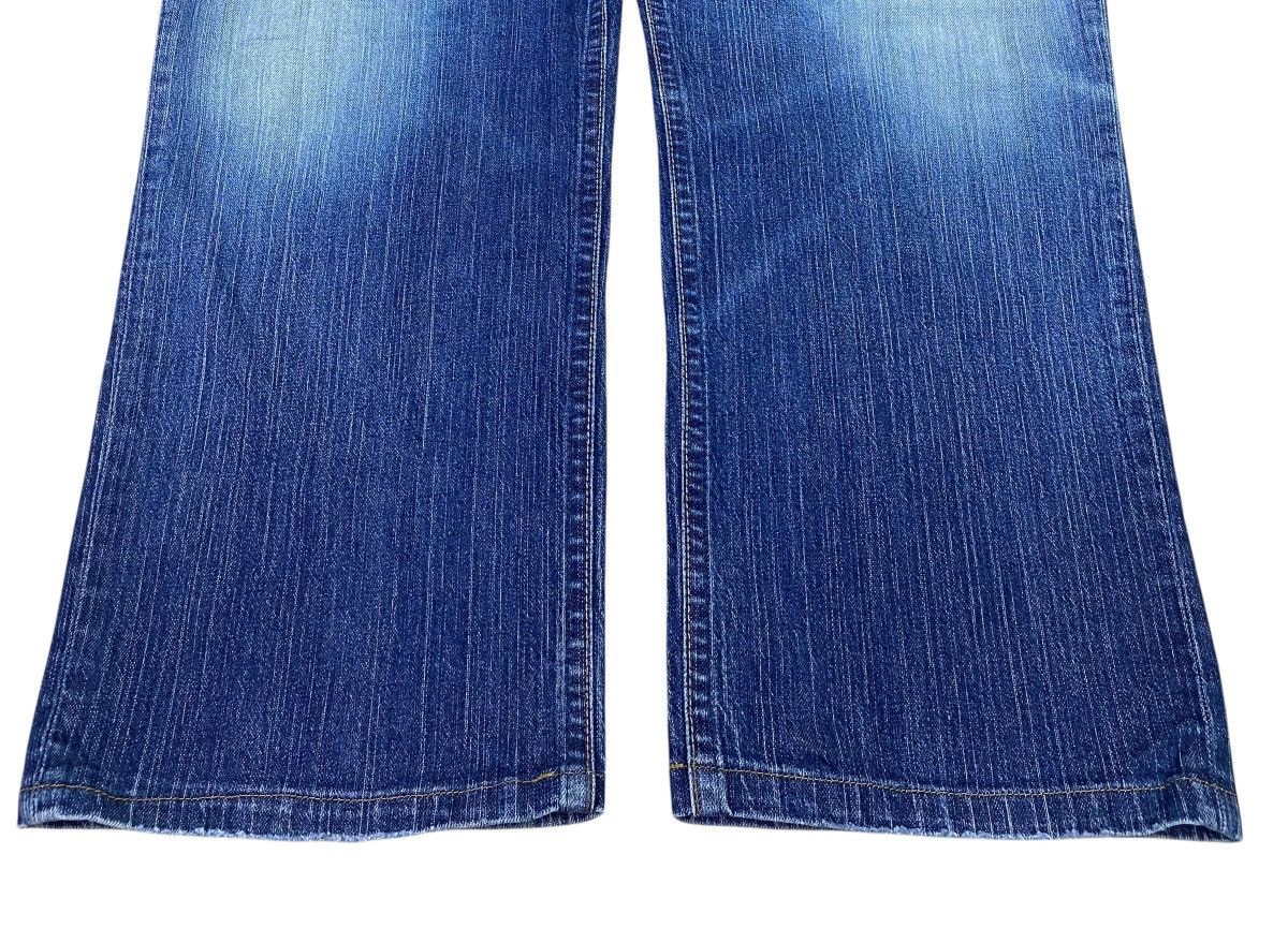 Edwin Edwin Faded Wash Whiskered Style Straight Leg Jeans Size US 42 / EU 58 - 5 Thumbnail
