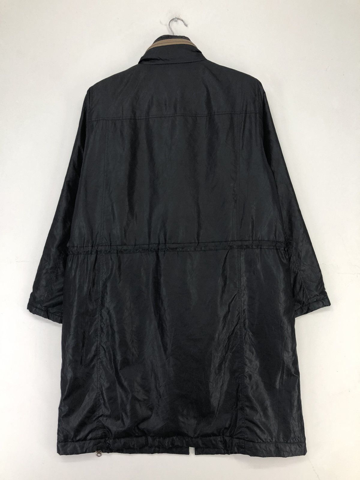 Japanese Brand Vintage Sun Rose Long Jacket Zipper Design Size US L / EU 52-54 / 3 - 2 Thumbnail