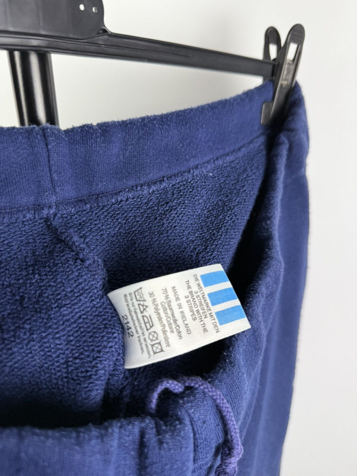 Adidas × Vintage Vintage 90s Adidas Cotton Y2K Baggy Sweatpants Joggers M-L Size US 34 / EU 50 - 6 Thumbnail