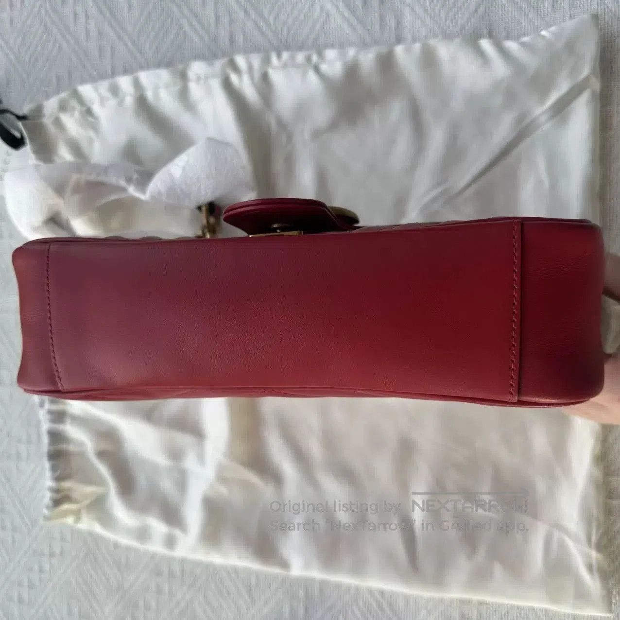 Gucci Gucci Marmont Medium 26cm Red. Size ONE SIZE - 3 Thumbnail