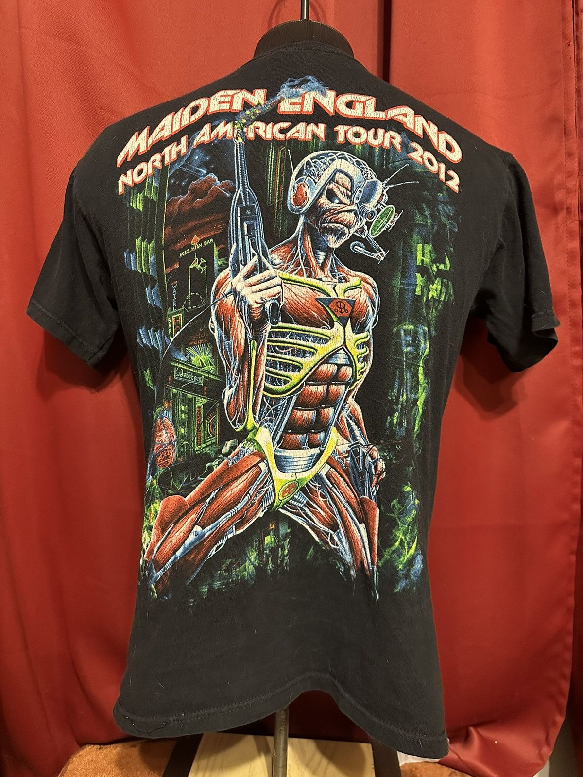 Iron Maiden Tshirt Y2K North America Tour Concert Band Tee