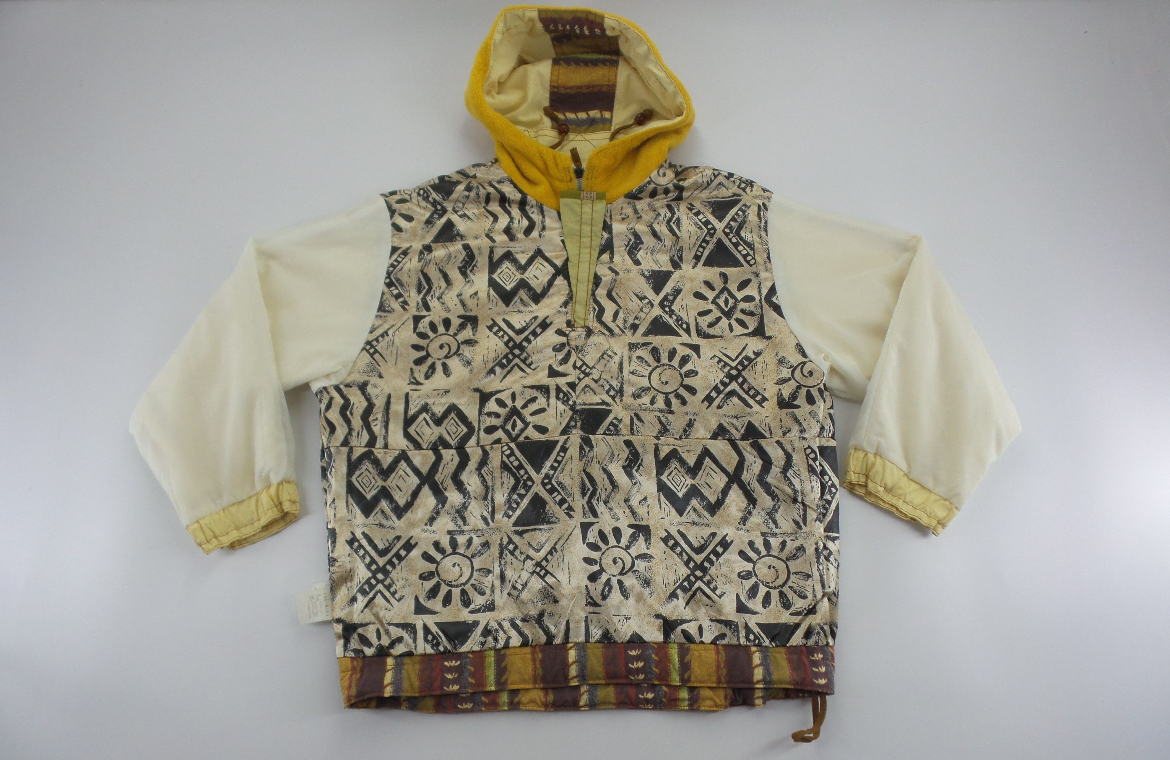 Goldwin × Japanese Brand Vintage 90's Lanatura By Goldwin Aztec Design Hoodies Size US L / EU 52-54 / 3 - 4 Thumbnail