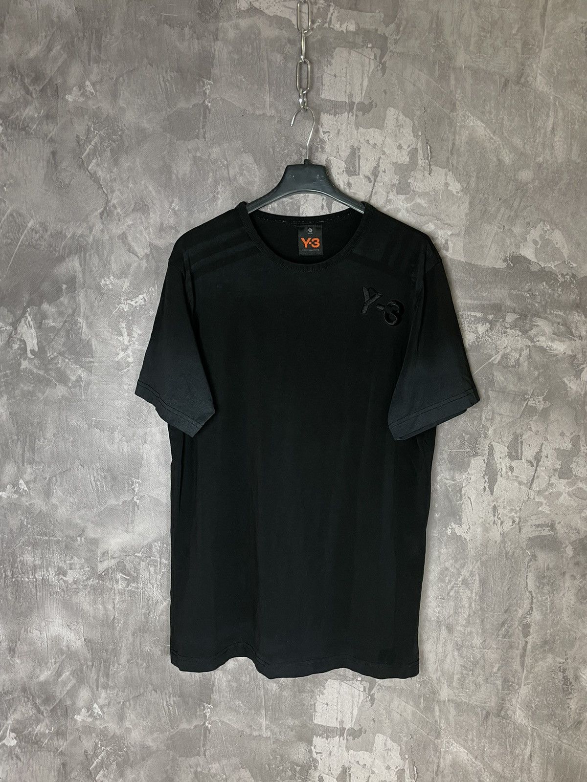 Yohji Yamamoto Vintage Y-3 Yohji Yamamoto Sun Faded Adidas Rare Tshirt Size US M / EU 48-50 / 2 - 1 Thumbnail
