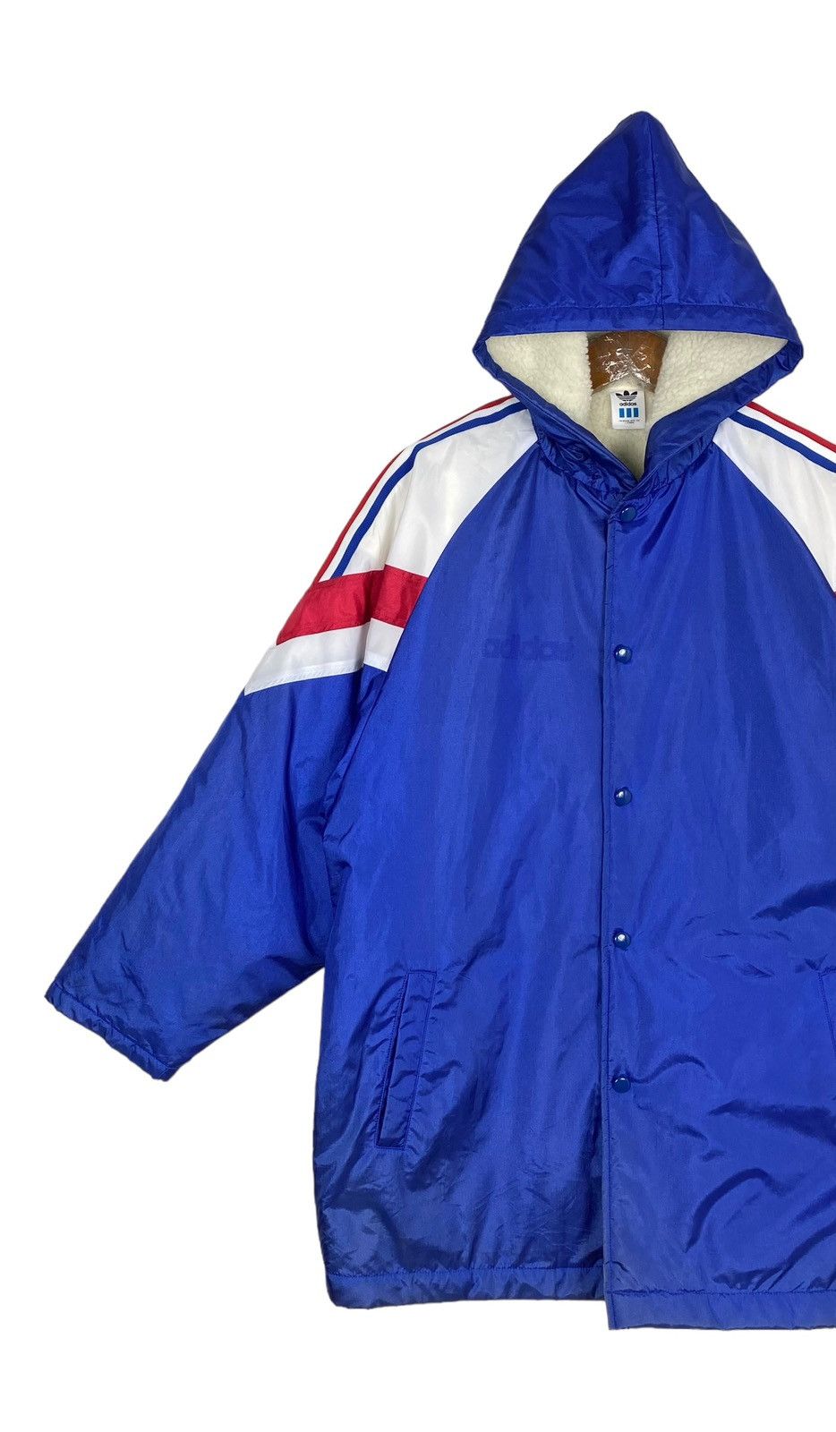 Adidas Rare‼️ Vintage Adidas Hoodie Parka Made in Japan Size US M / EU 48-50 / 2 - 2 Thumbnail