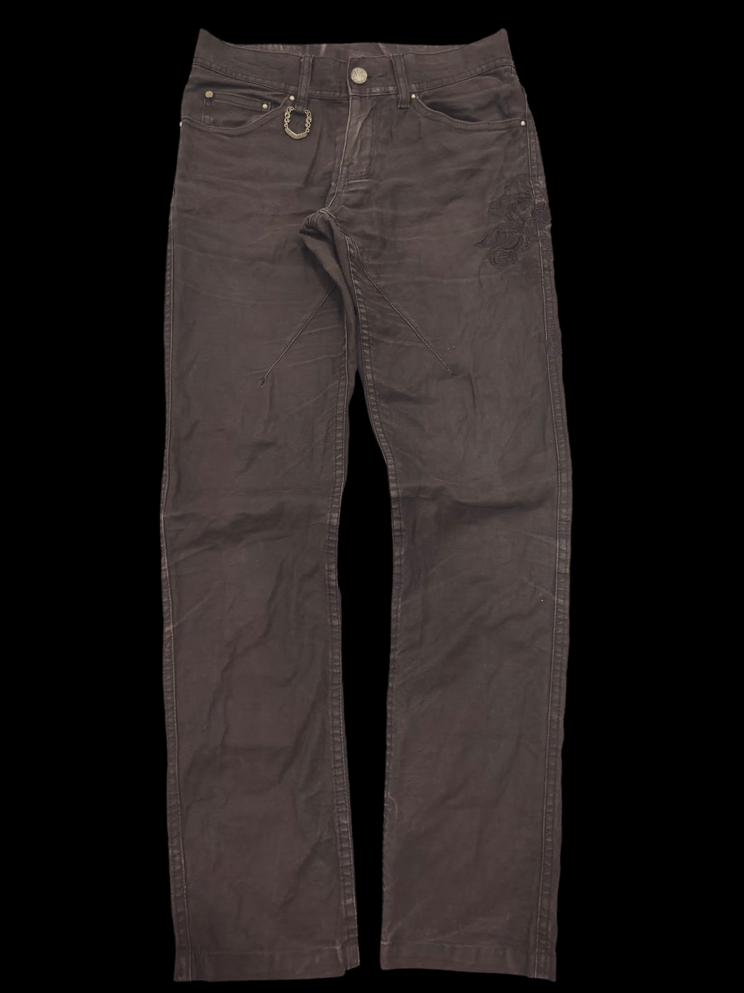 Japanese Brand Midas black pants Size US 29 - 1 Thumbnail