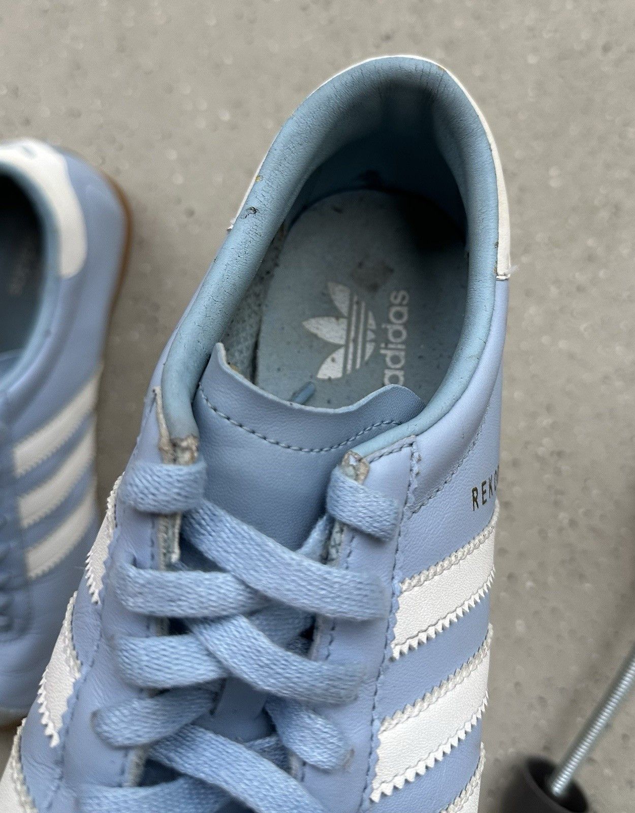 Adidas Adidas Vintage Record 2000`s Sneakers Shoes Trainers 2003 Size US 8.5 / EU 41-42 - 7 Thumbnail