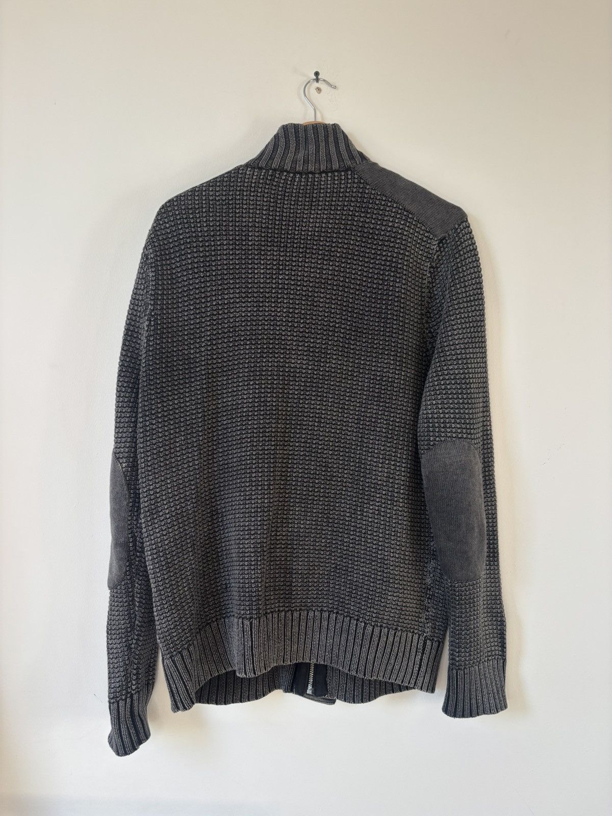 Express Express grey 100% Cotton toggle cardigan Large L Size US L / EU 52-54 / 3 - 7 Thumbnail