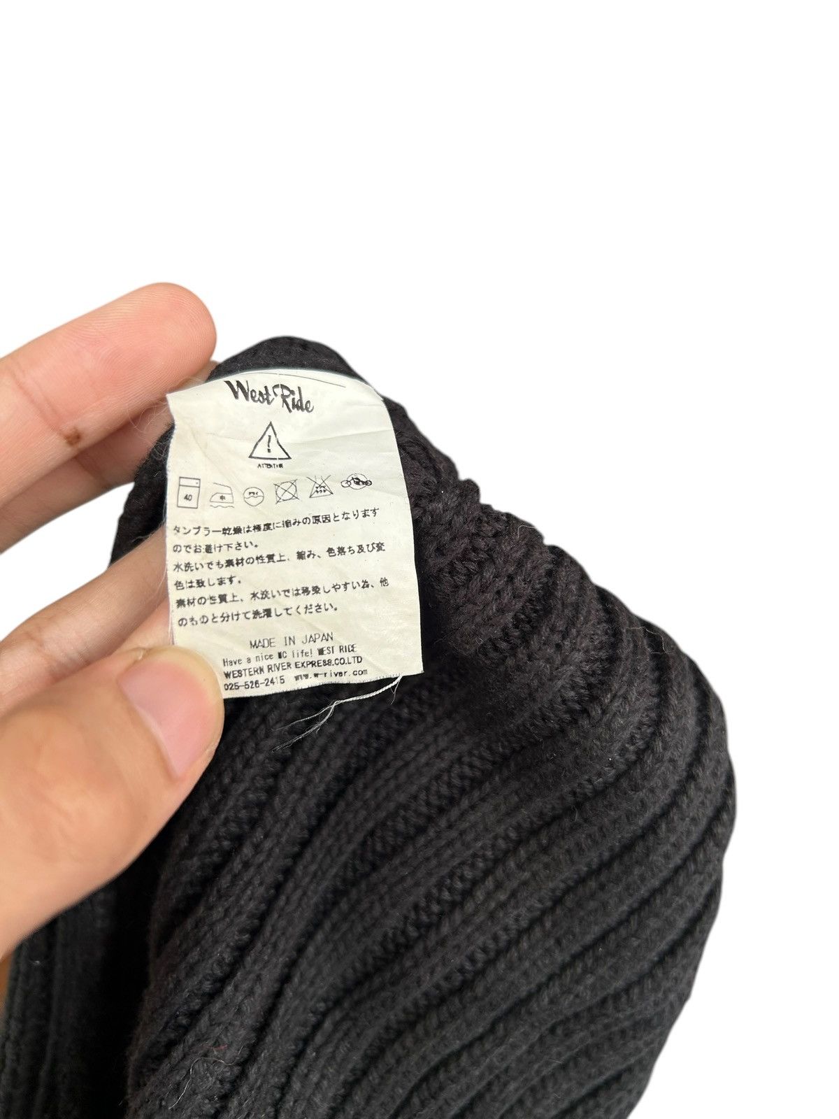 Japanese Brand × Kapital × Vintage Sunfaded Made in Japan west ride Beanie Hats Size ONE SIZE - 12 Thumbnail