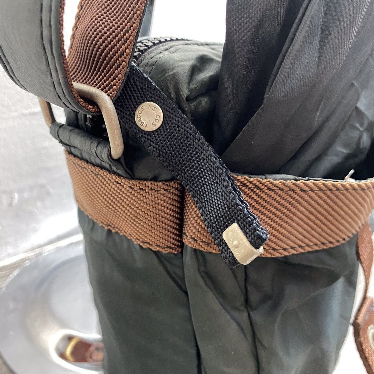 Y's × Yohji Yamamoto Y’ssacs Pour Tous Yohji Yamamoto Sling Bag Size ONE SIZE - 4 Thumbnail