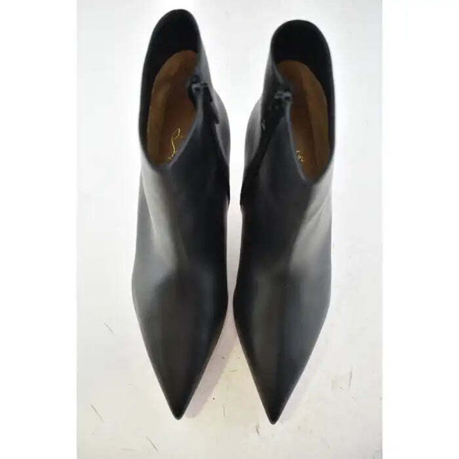 Christian Louboutin Christian Louboutin So Kate Booty 55 Black Leather Ankle Size US 6 / IT 36 - 6 Thumbnail