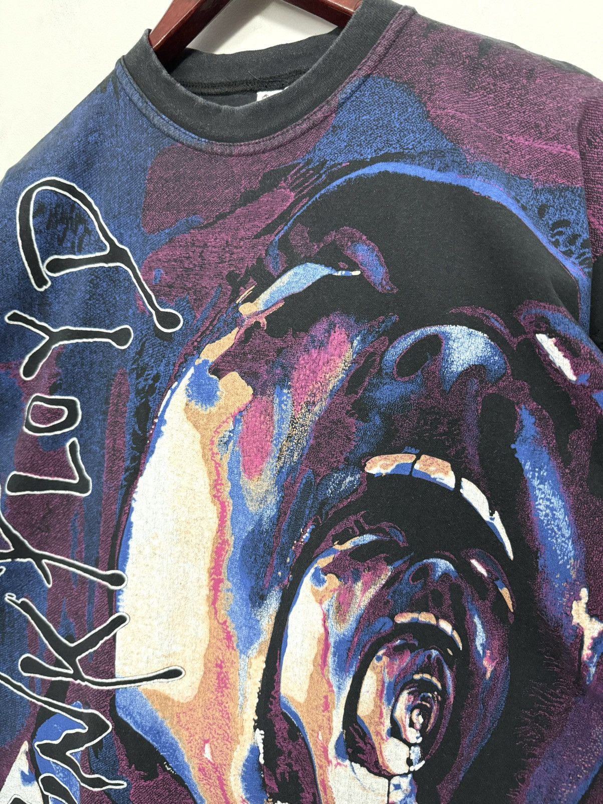 Band Tees Vintage Pink Floyd The Wall All Over Print T-shirt Size US XL / EU 56 / 4 - 3 Thumbnail