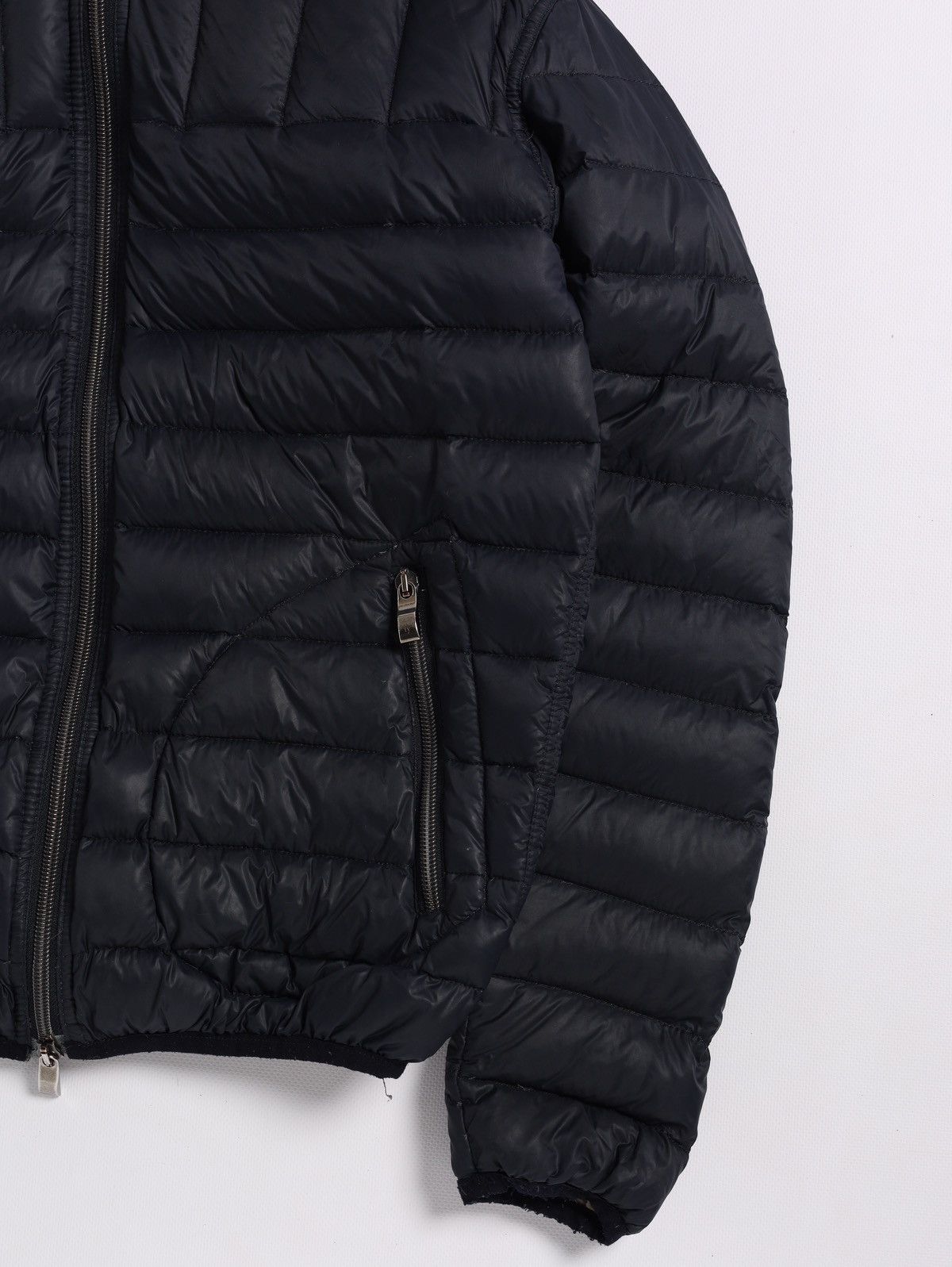 Eleventy Eleventy Nylon Down Puffer Jacket Light Navy Size S / US 4 / IT 40 - 4 Thumbnail