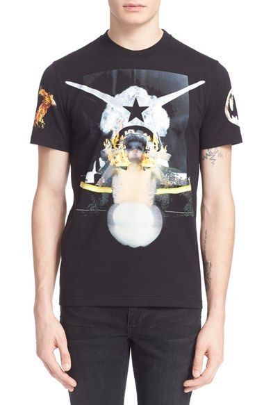 Givenchy Black Voodoo Doll Print T-Shirt Size US M / EU 48-50 / 2 - 2 Thumbnail