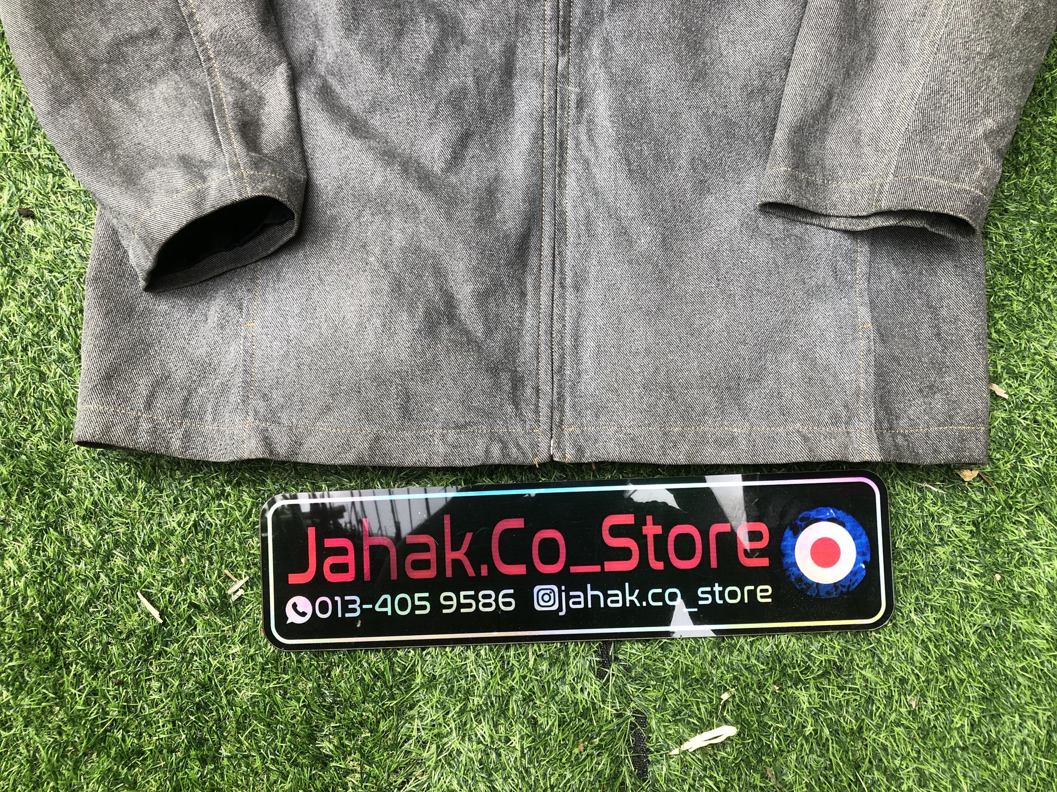 Yohji Yamamoto Denim Jacket AAR Yohji Design Studio (J041) Size US XL / EU 56 / 4 - 2 Thumbnail