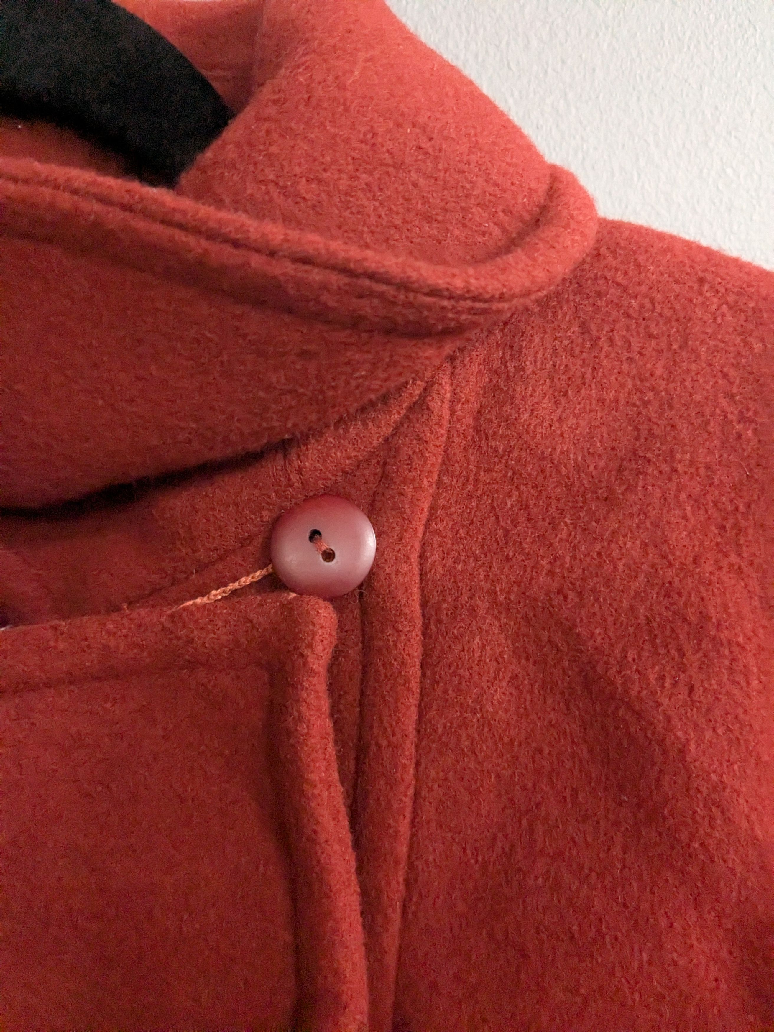 Other Jacques Vert Wool Cashmere Coat Rusty Red Women’s Size 44 Size M / US 6-8 / IT 42-44 - 3 Thumbnail