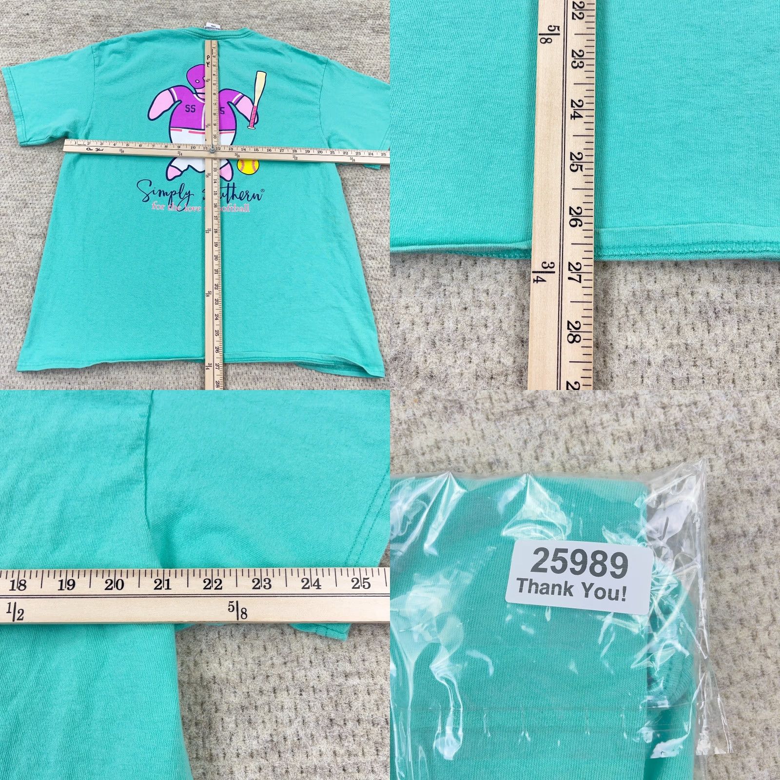 Altea Simply Southern Shirt Women XL Teal Blue Turtle Logo Beach, Classic, Colorful, Modern T-Shirt Ladies Top Womens Size XL / US 12-14 / IT 48-50 - 9 Thumbnail